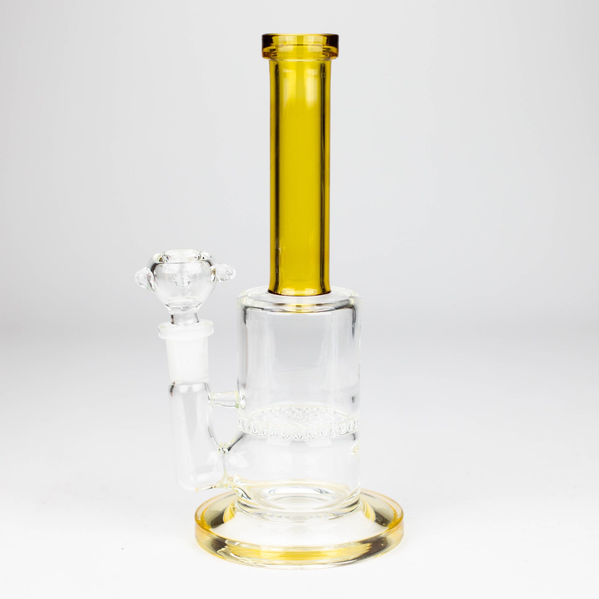 8" Glass bong with Honeycomb diffuser_2