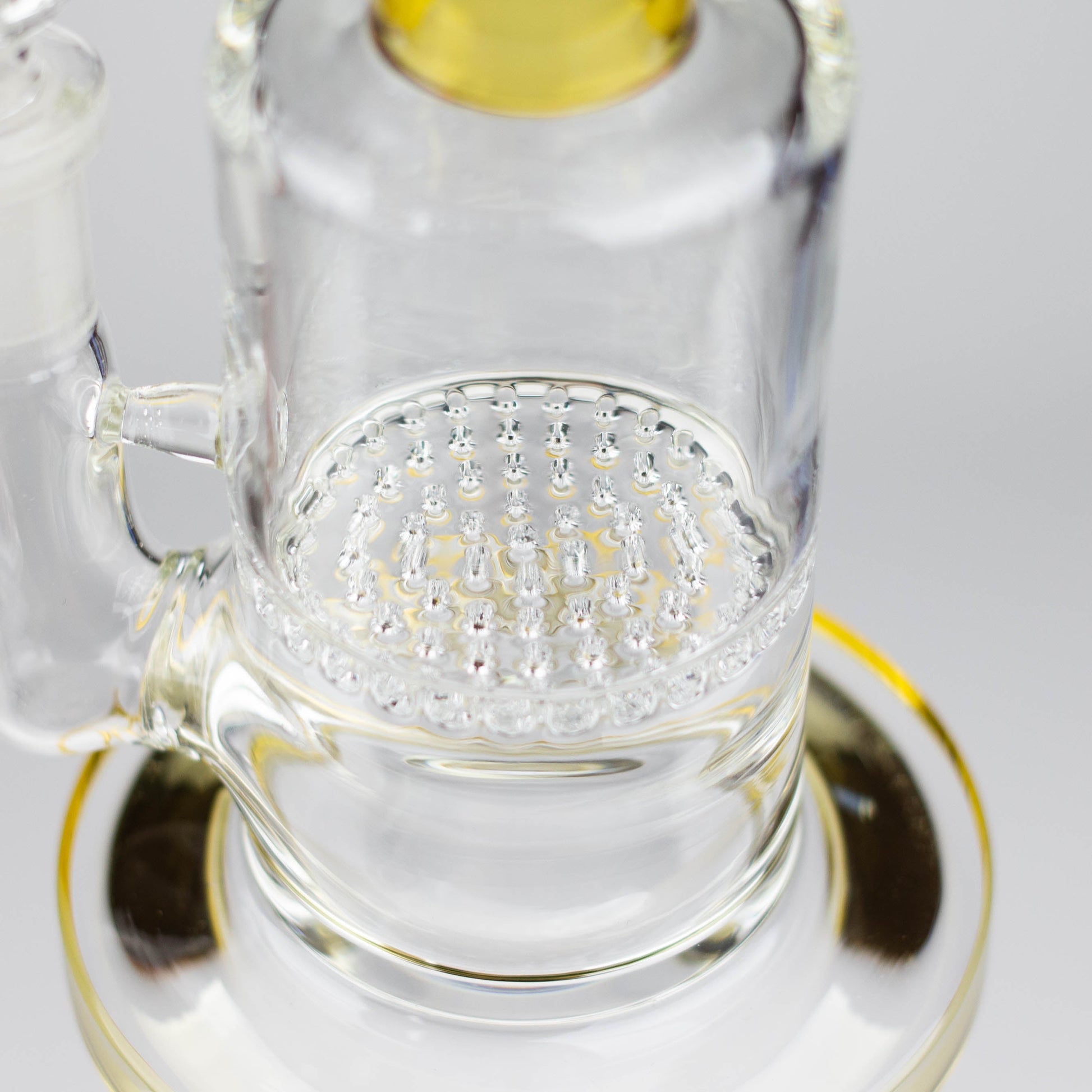 8" Glass bong with Honeycomb diffuser_4