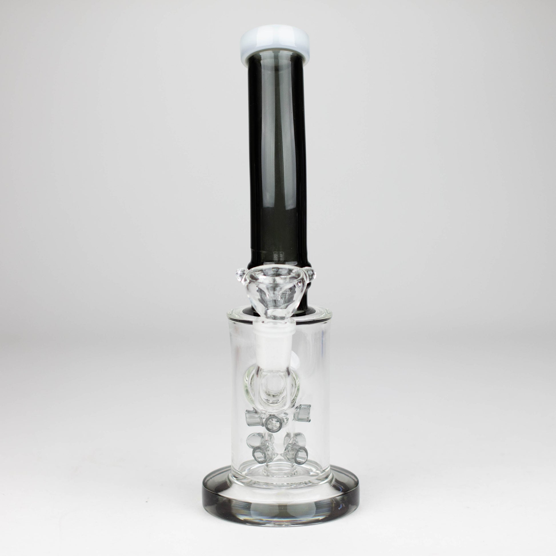 10" Glass bong with 8 holes water diffuser-Assorted_3