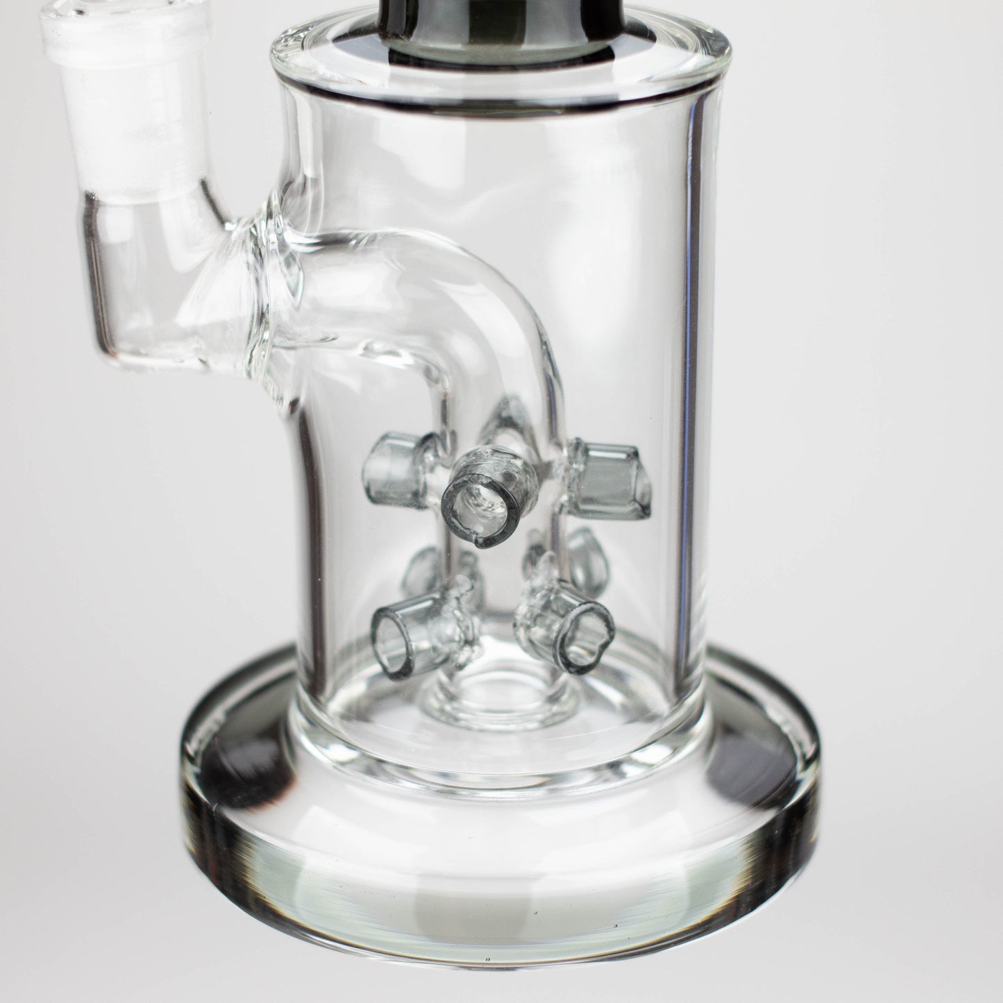 10" Glass bong with 8 holes water diffuser-Assorted_5