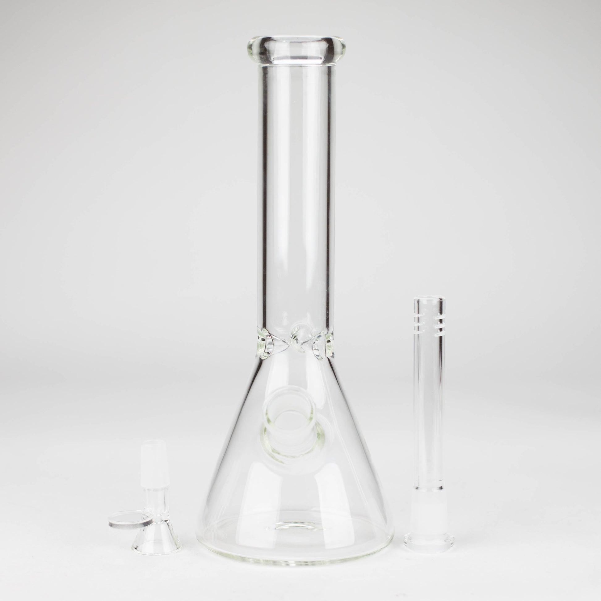 10" 4mm Clear Beaker Water Bong_7