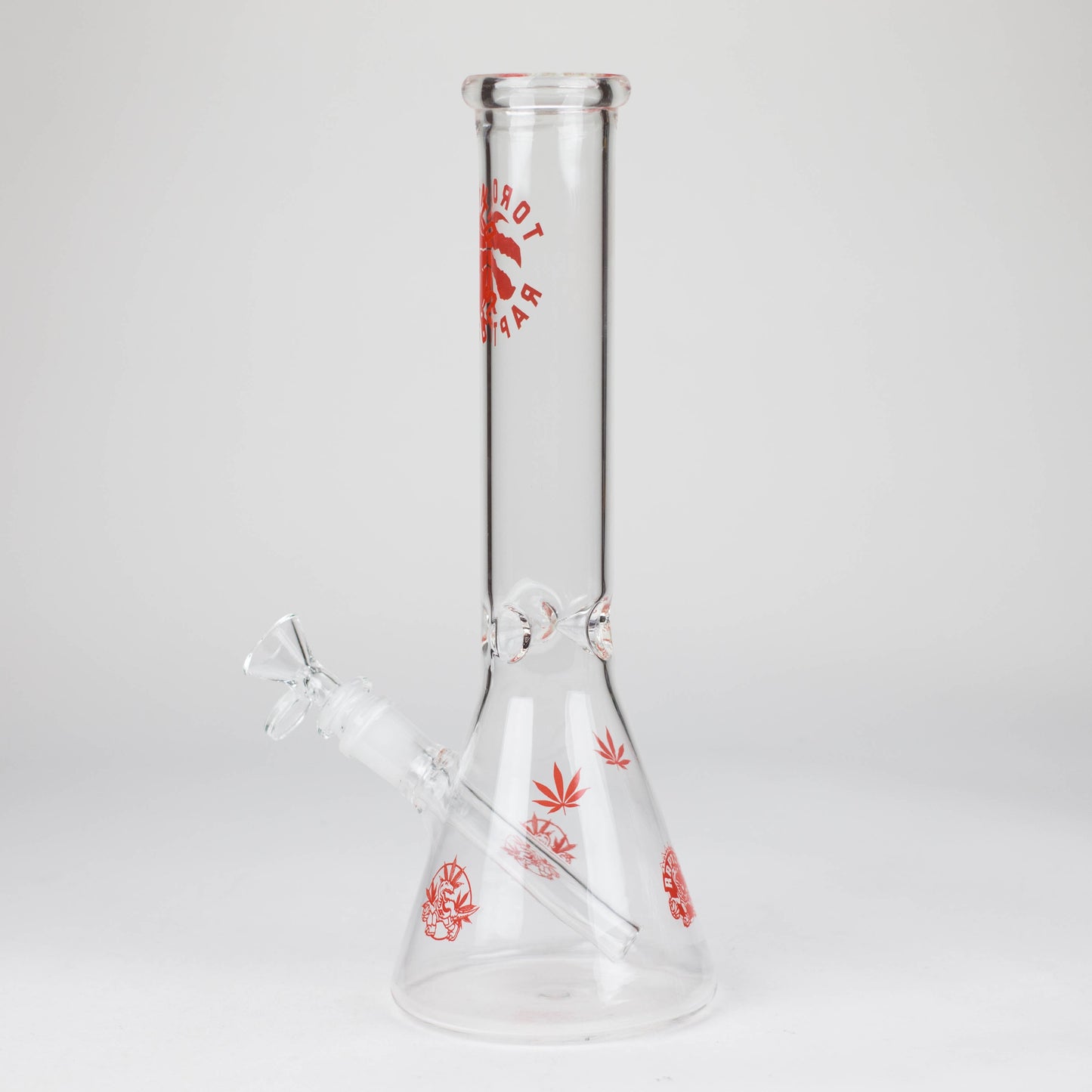 12" TR beaker glass bong_4