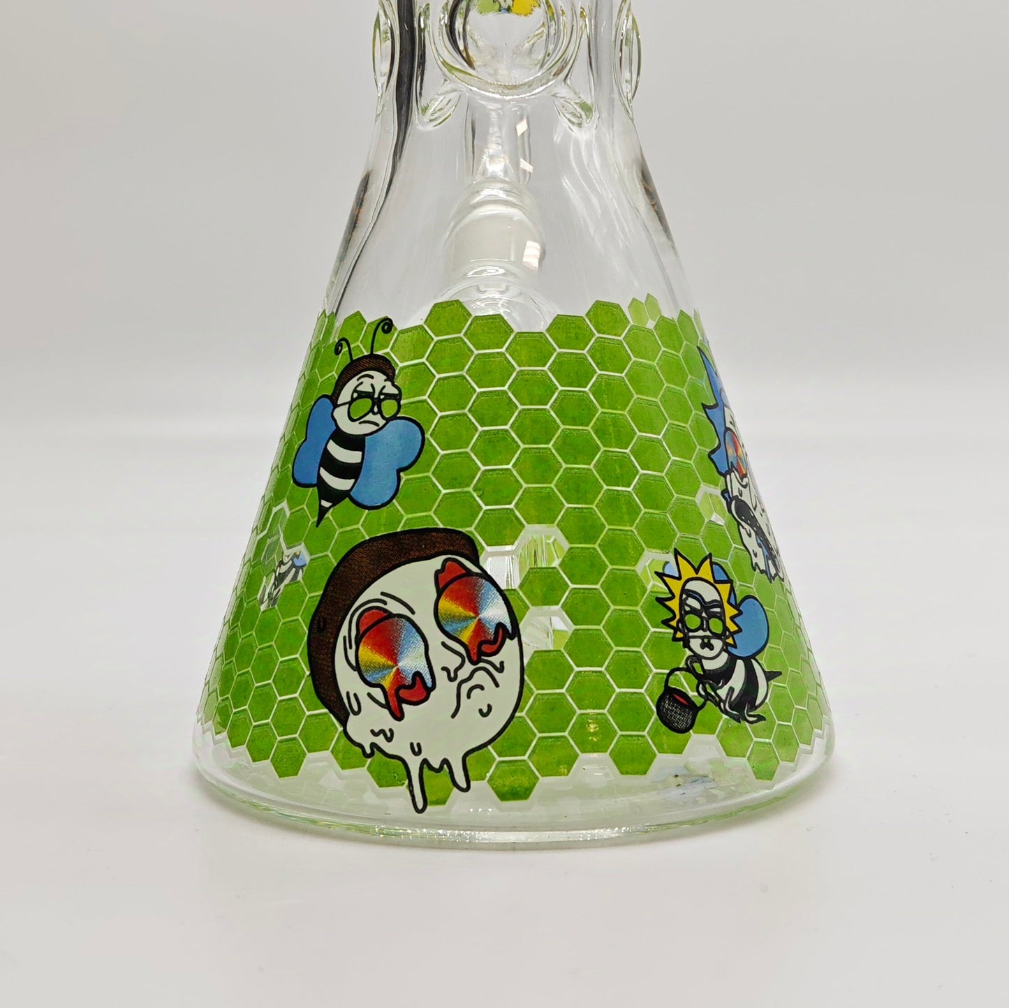 10" 5mm Assorted Design Beaker Bong [103805P]_6