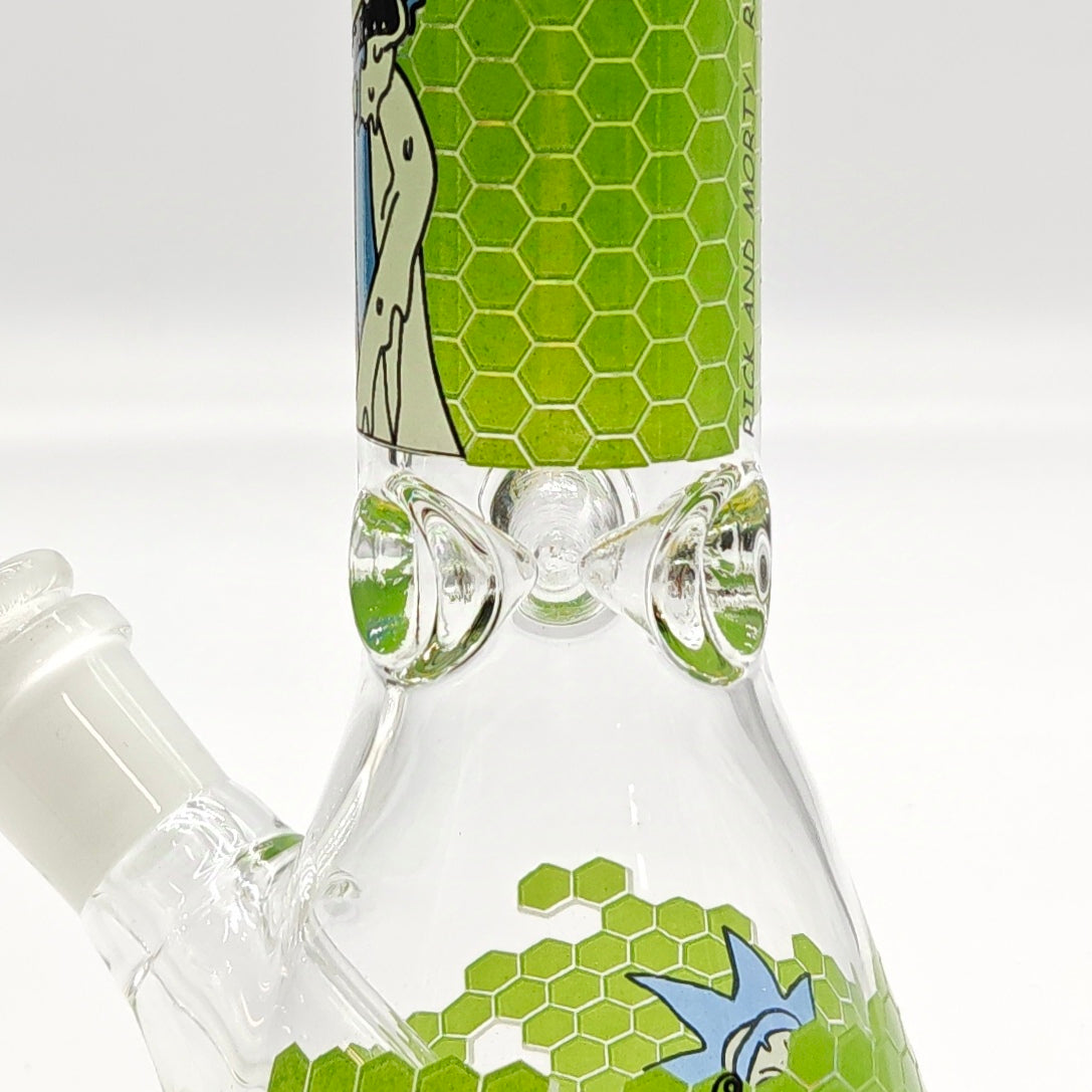 10" 5mm Assorted Design Beaker Bong [103805P]_4