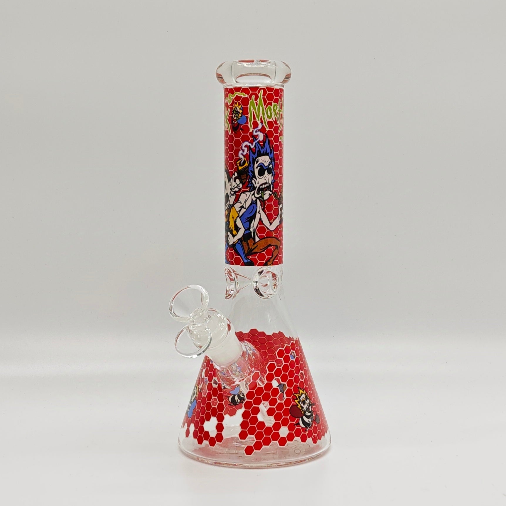 10" 5mm Assorted Design Beaker Bong [103805P]_9