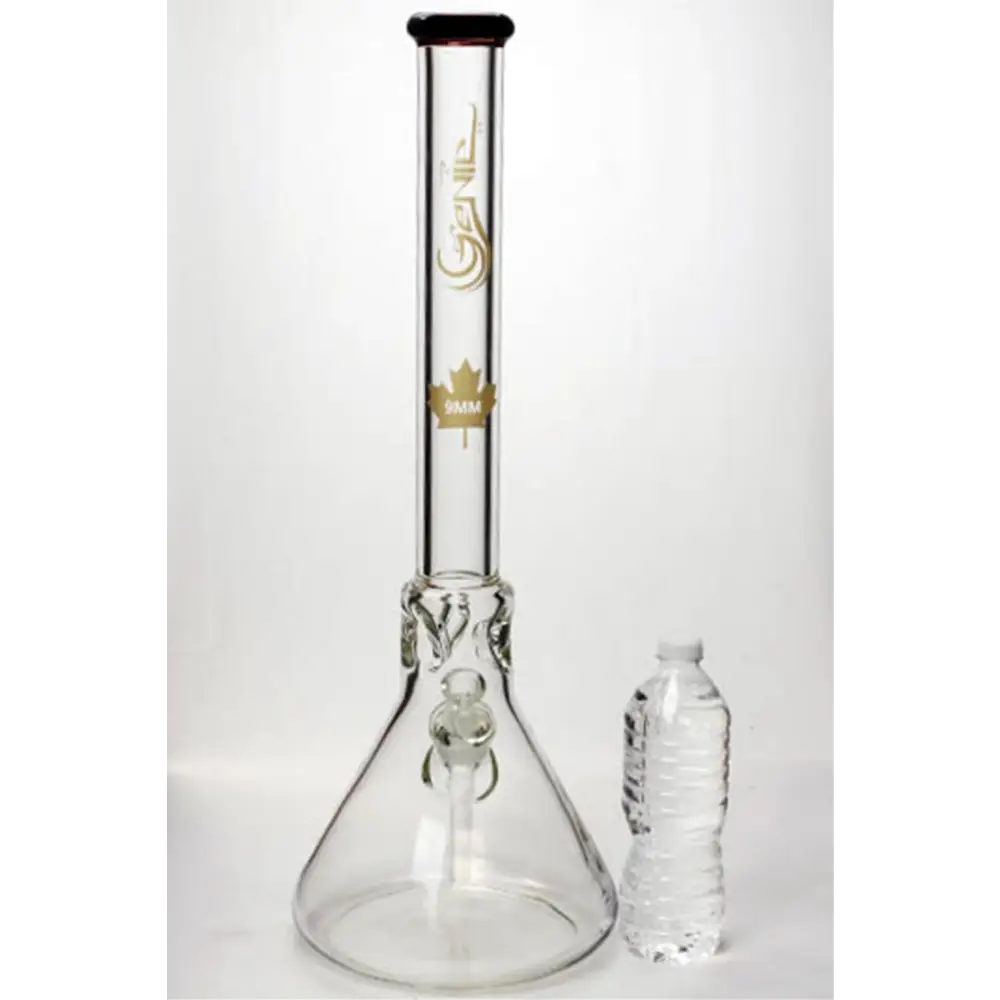 23" Genie 9 mm Giant beaker glass water bong_10