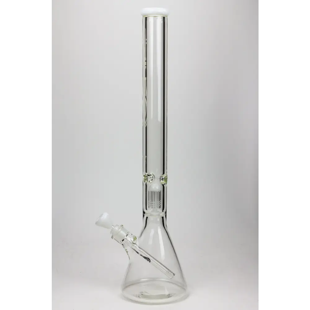 24" Genie 9 mm single percolator glass water bong_15