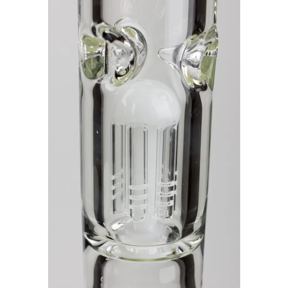 24" Genie 9 mm single percolator glass water bong_3