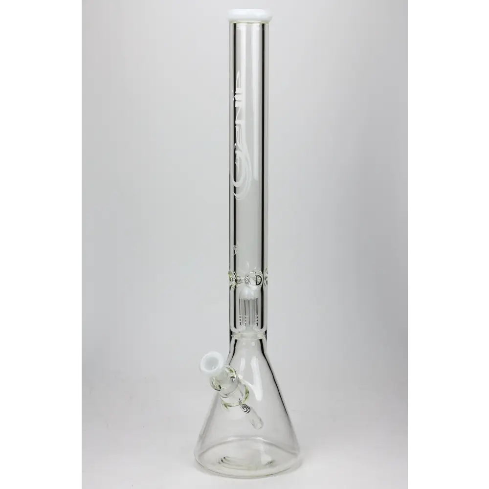 24" Genie 9 mm single percolator glass water bong_9