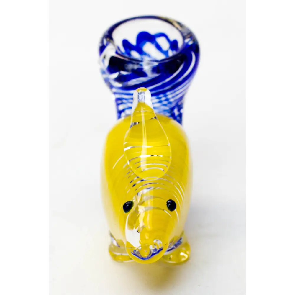 3.5" Goldfish shape glass hand pipe_3