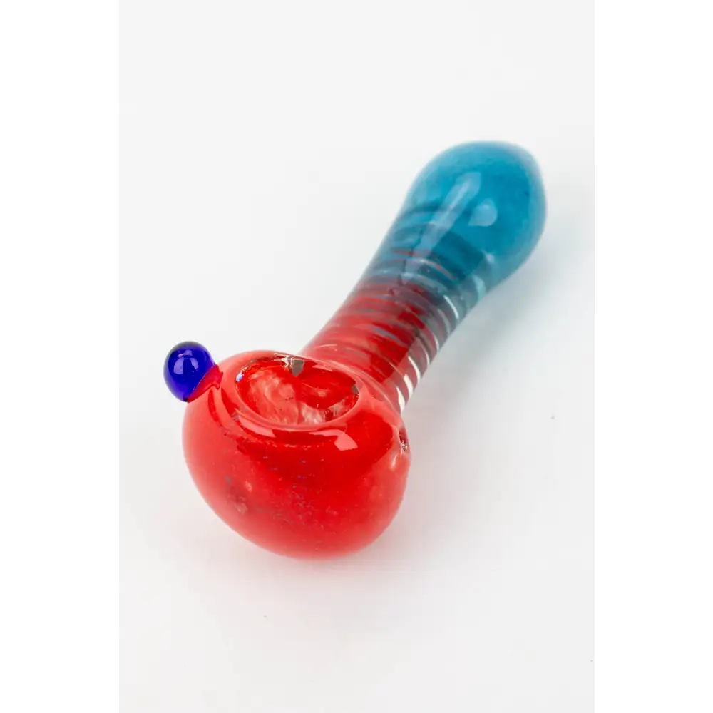 3.5" soft glass hand pipe - 8752_1