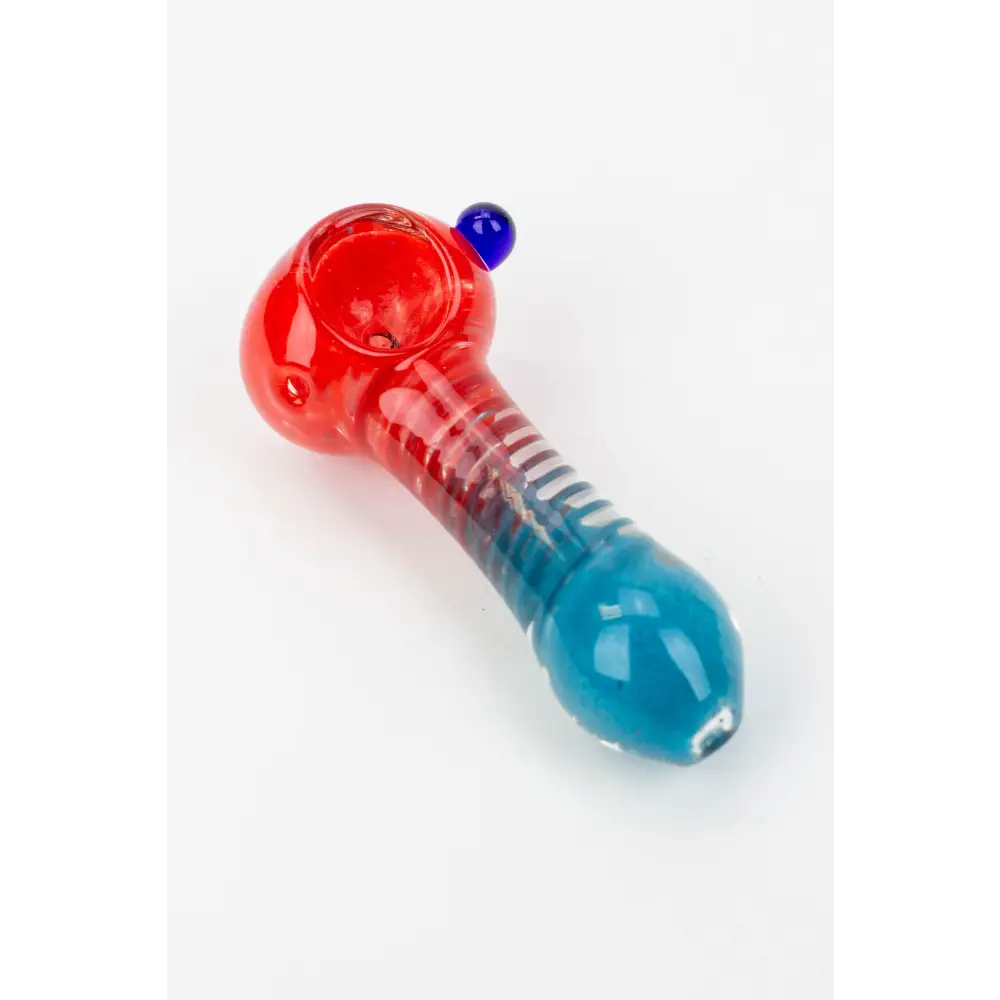 3.5" soft glass hand pipe - 8752_4