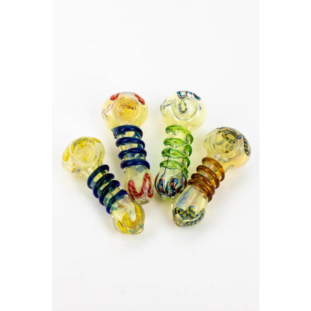 3.5" soft glass hand pipe - 8753_0