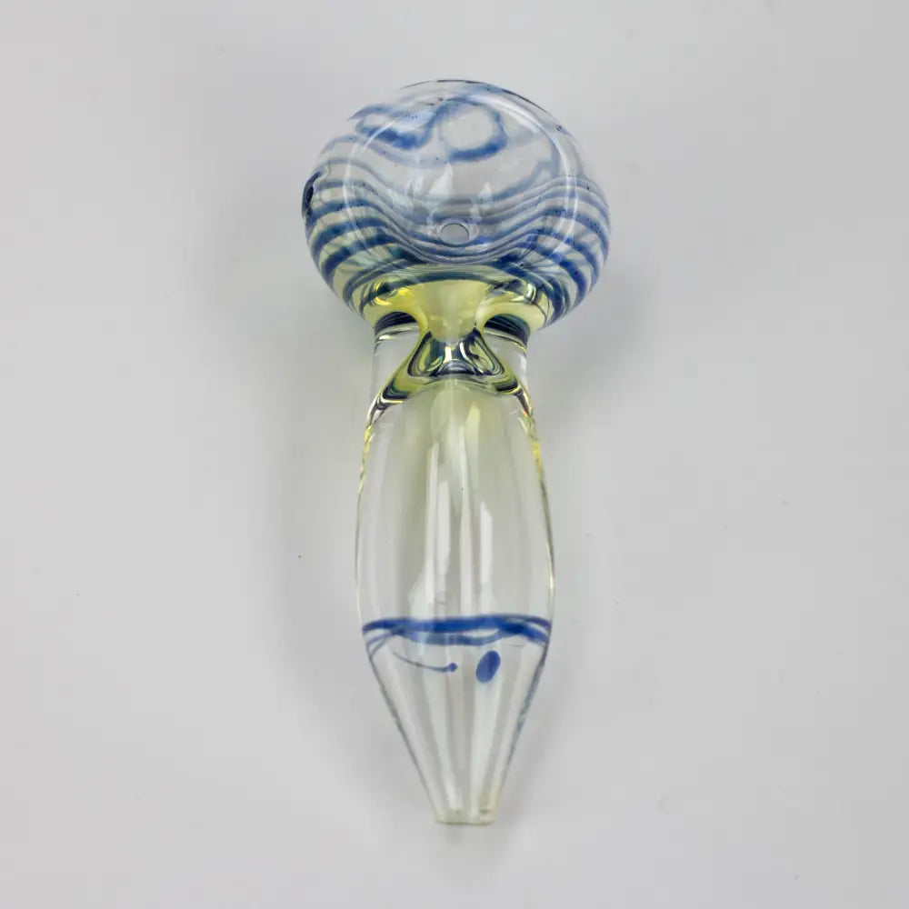 3" glass hand pipe Pack of 2_2