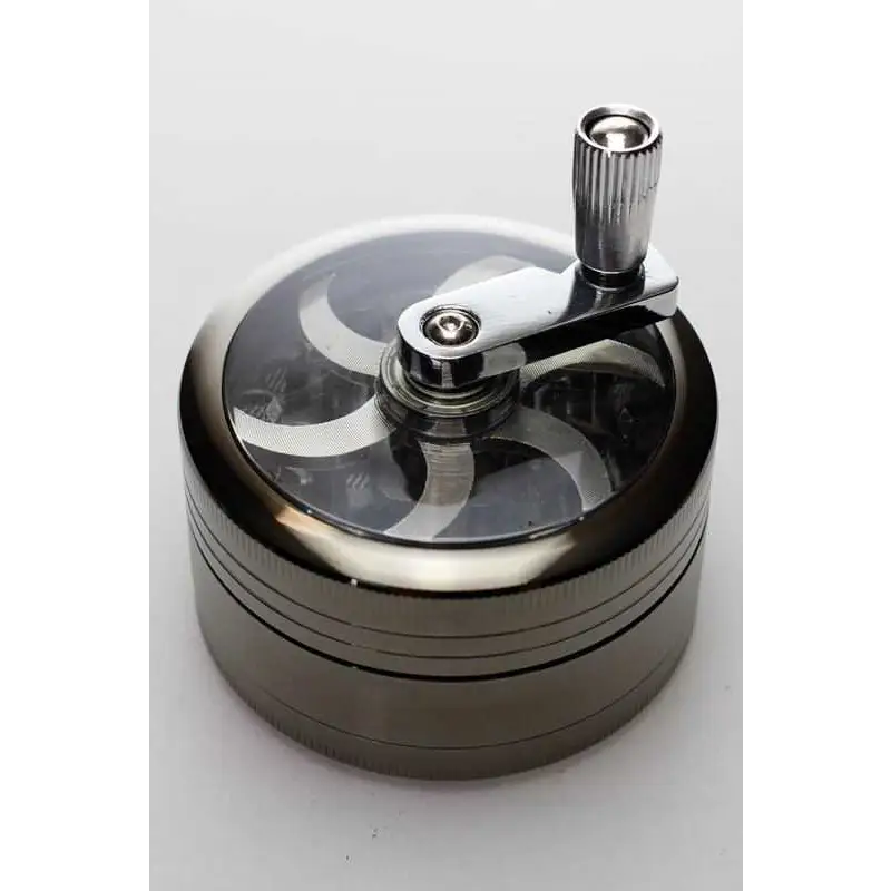 3 parts aluminum herb grinder with handle_0