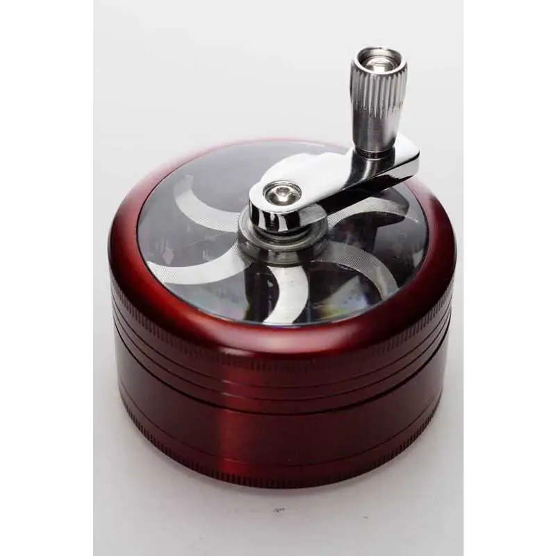 3 parts aluminum herb grinder with handle_5