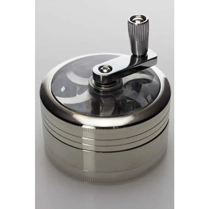 3 parts aluminum herb grinder with handle_4