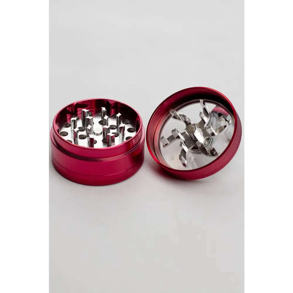 3 parts infyniti aluminium herb grinder with handle_2