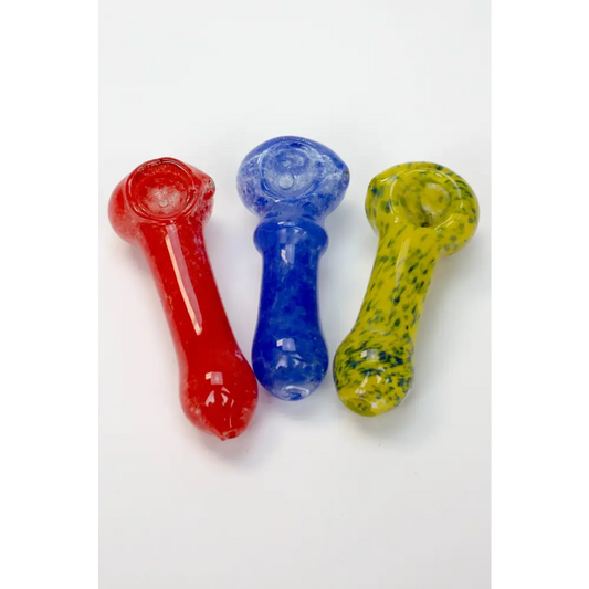 3" Soft glass 8551 hand pipe_0