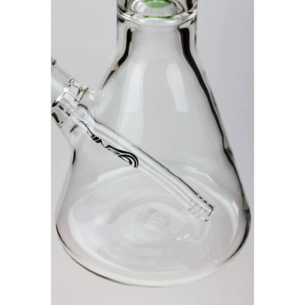 30" Genie 9 mm Dual tree arms beaker glass water bong_6