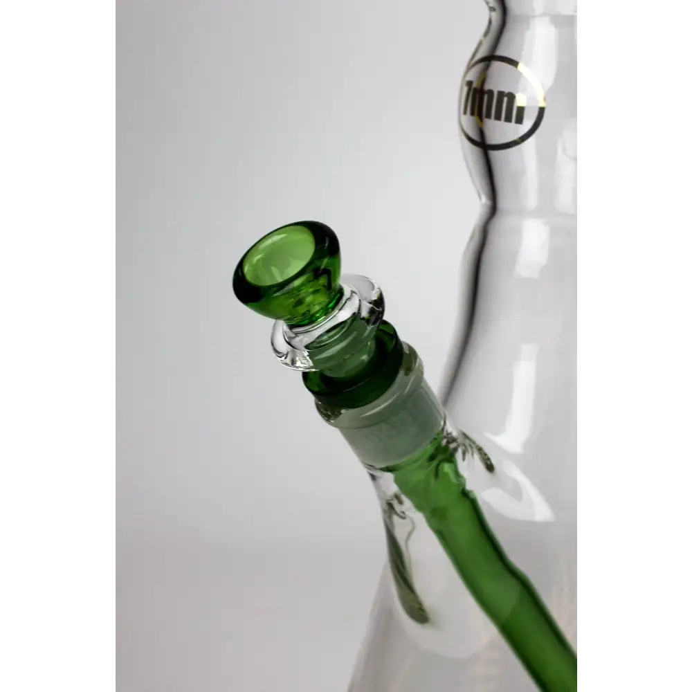 32" DANK 7 mm curved tube beaker water bong_11