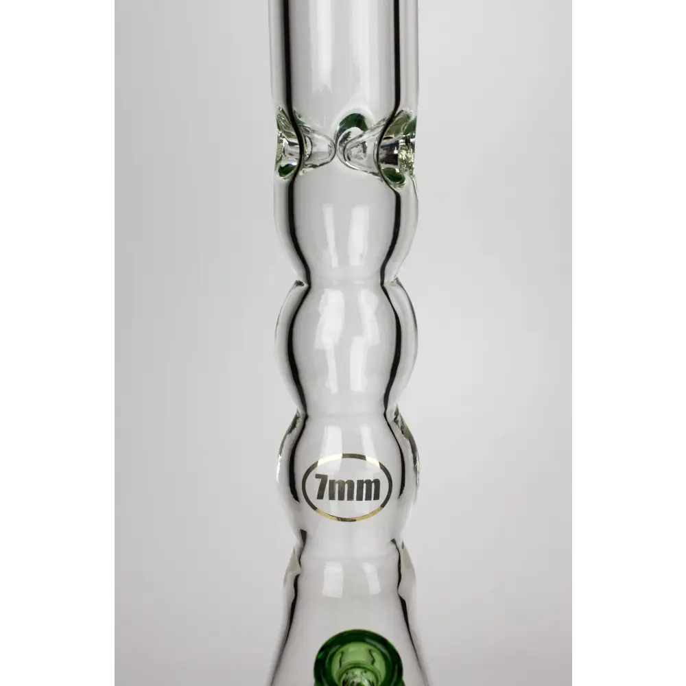 32" DANK 7 mm curved tube beaker water bong_10