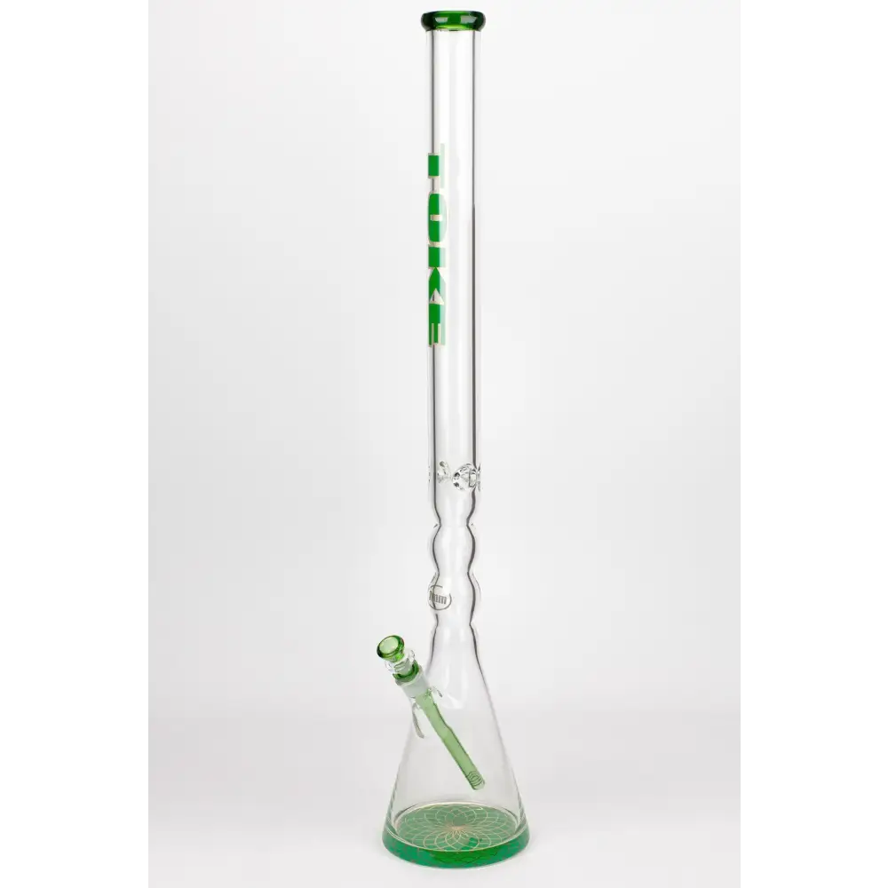 32" DANK 7 mm curved tube beaker water bong_2