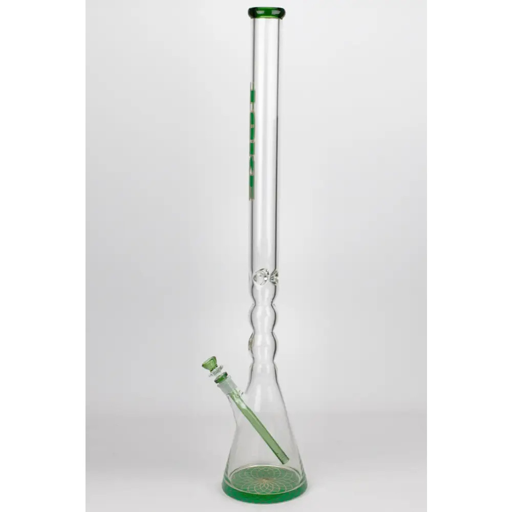 32" DANK 7 mm curved tube beaker water bong_3