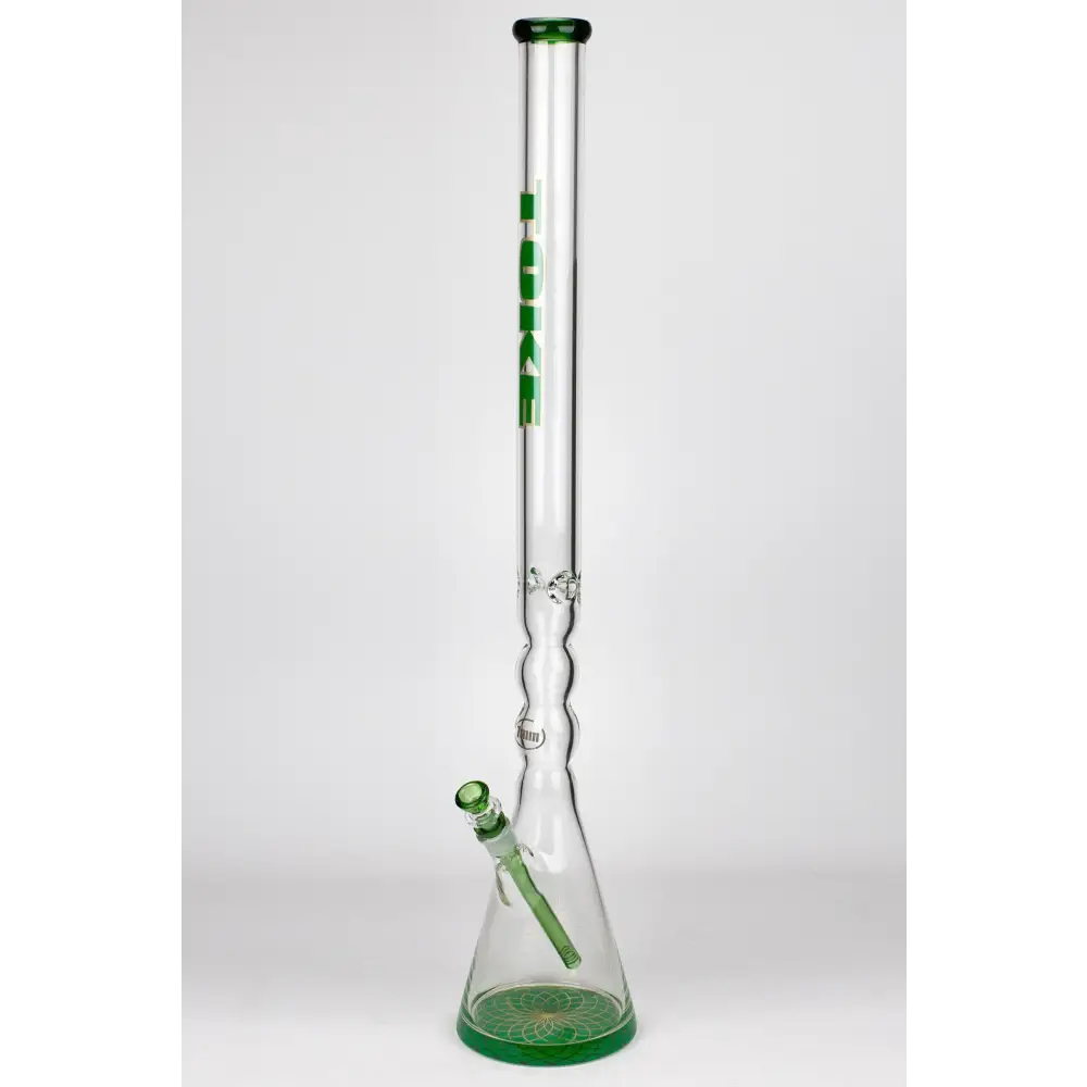 32" DANK 7 mm curved tube beaker water bong_5