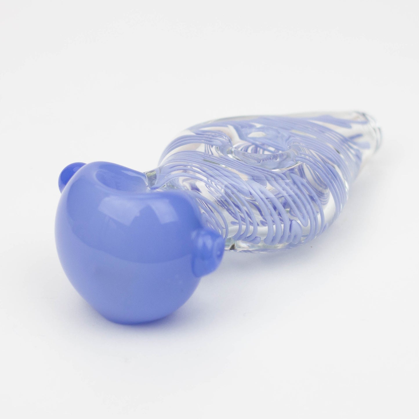 4.5" American color dounut soft glass hand pipe [AM02]_3