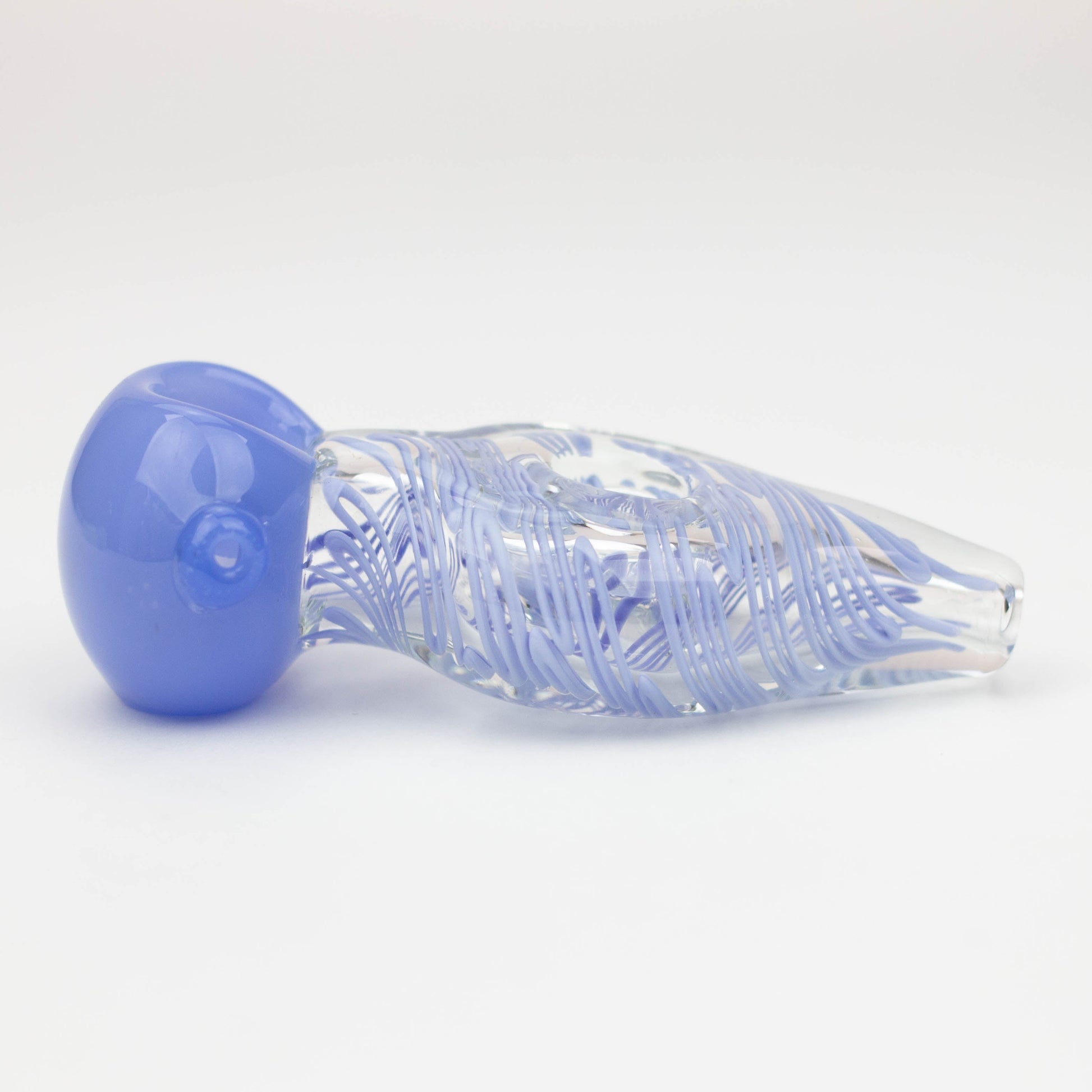 4.5" American color dounut soft glass hand pipe [AM02]_6