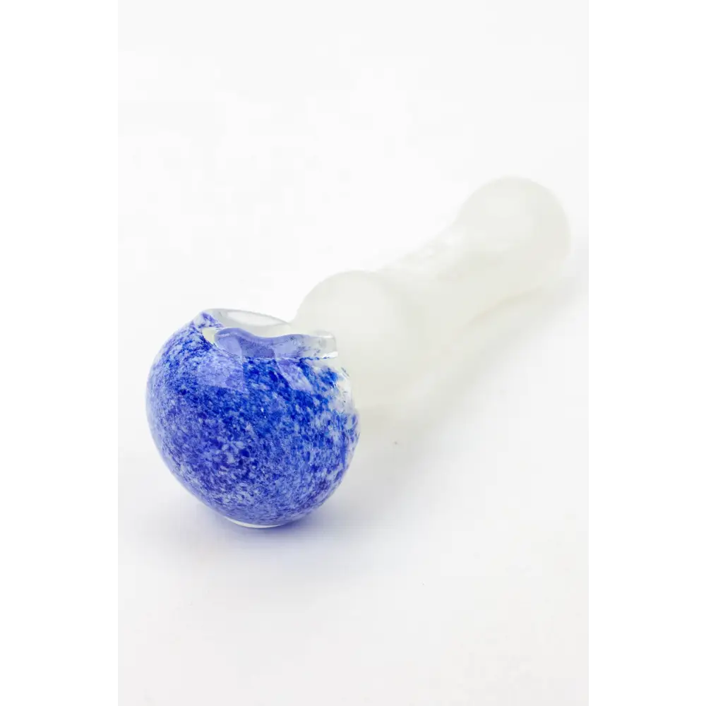 4.5" Frost soft glass hand pipe - 8699_2