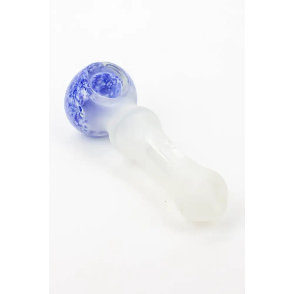 4.5" Frost soft glass hand pipe - 8699_1