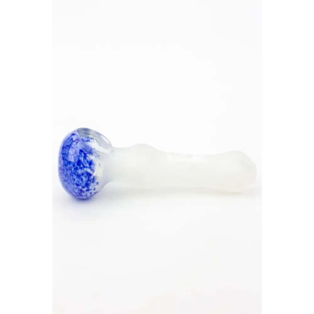 4.5" Frost soft glass hand pipe - 8699_3