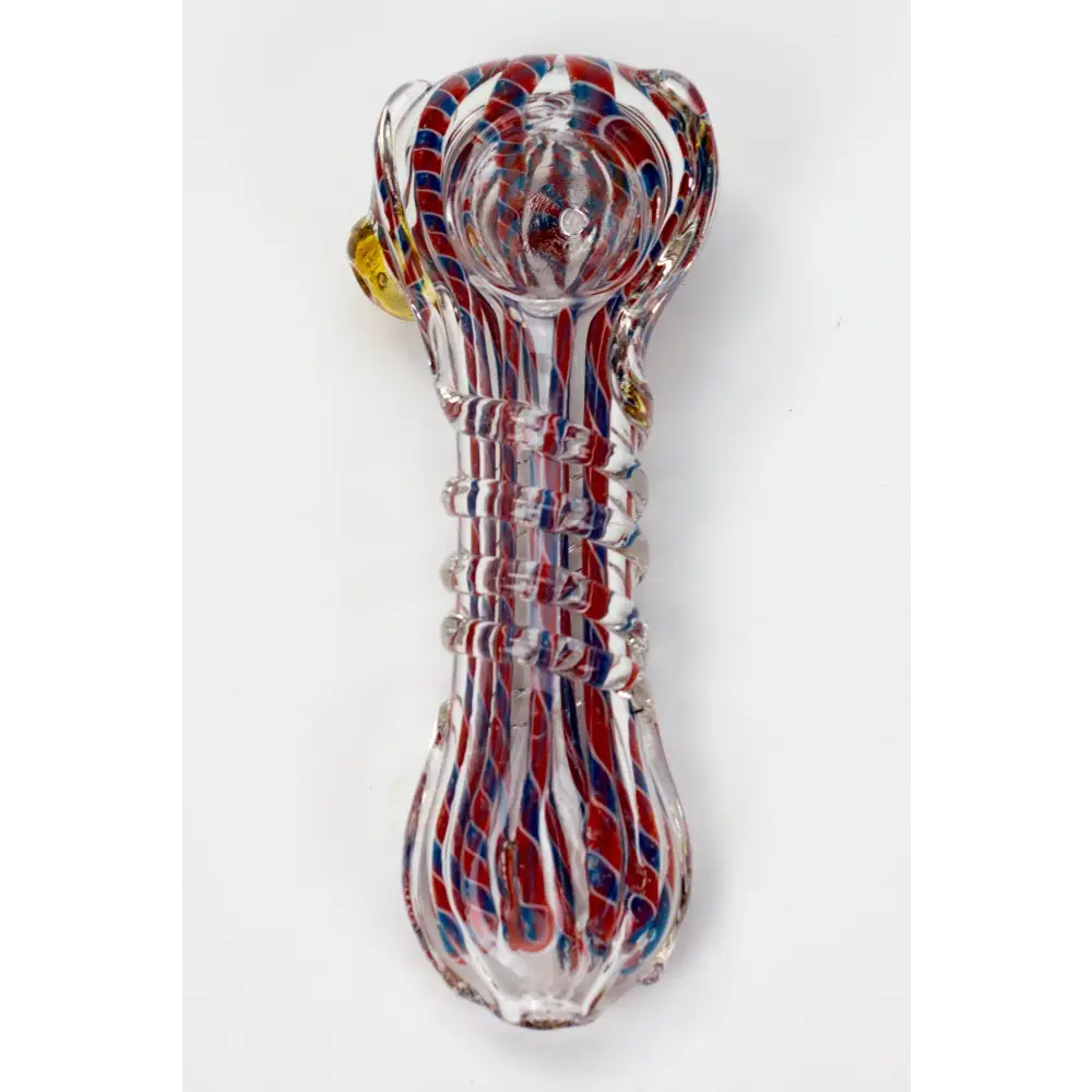 4.5" soft glass 8560 hand pipe - 127_2