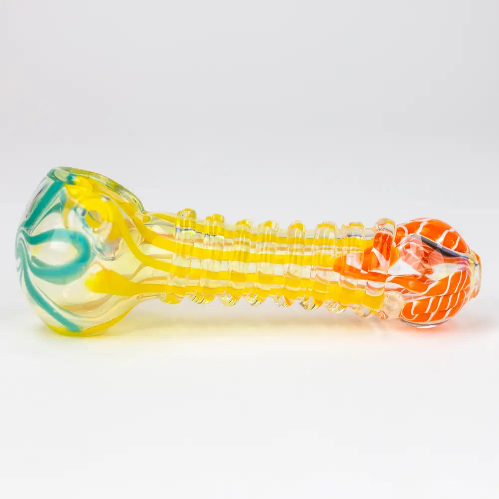 4.5" softglass hand pipe Pack of 2 [9678]_4