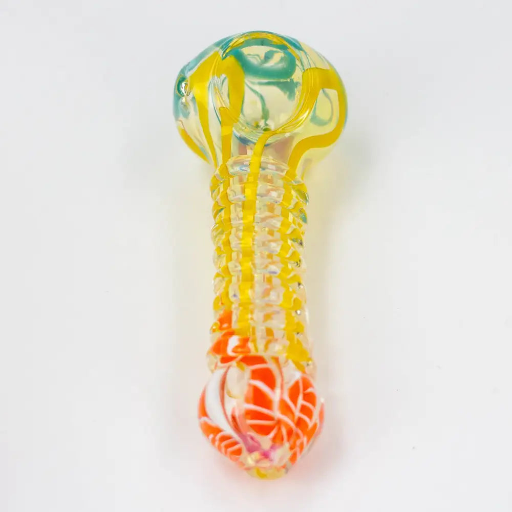 4.5" softglass hand pipe Pack of 2 [9678]_3