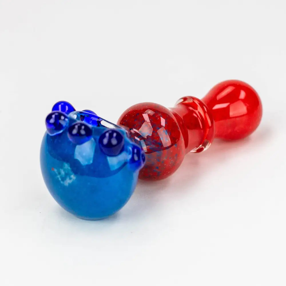 4.5" softglass hand pipe Pack of 2 [9680]_3