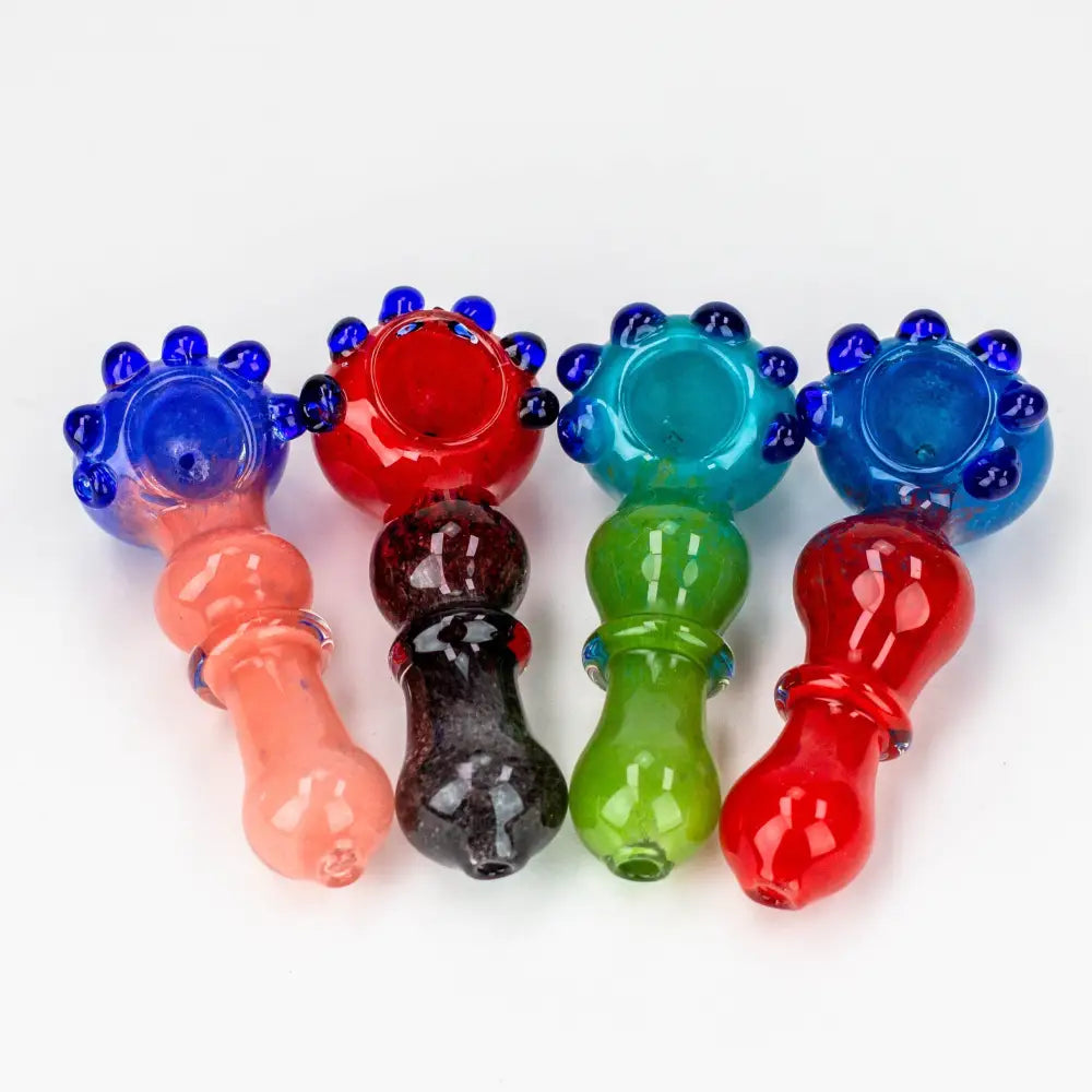 4.5" softglass hand pipe Pack of 2 [9680]_0