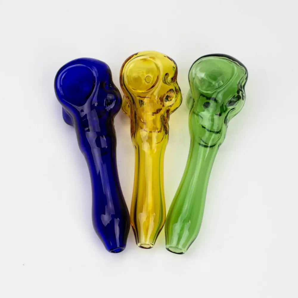 4" GLASS PIPE-SKULL [GP03]_1