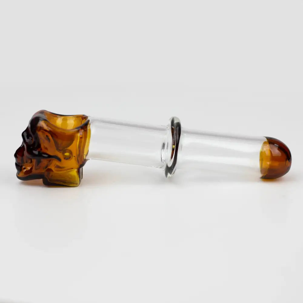 4" GLASS PIPE-SKULL [GP04]_8