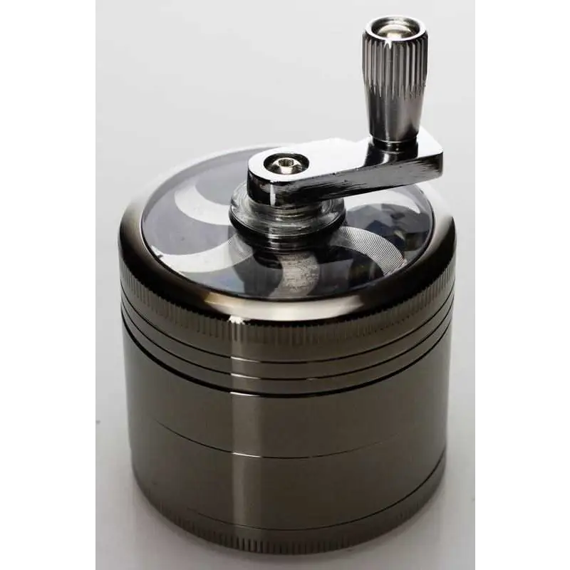 4 parts aluminium herb grinder with handle_6