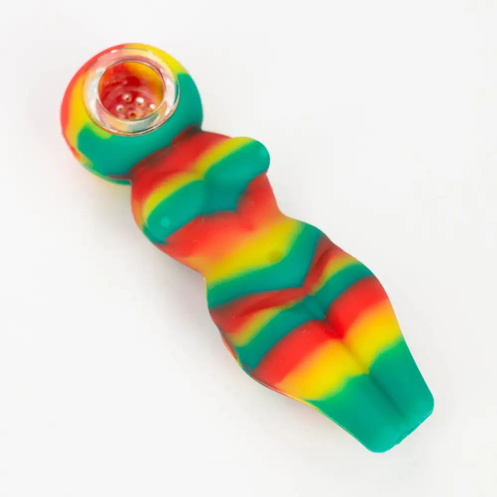 4" Sexy Silicone hand pipe_2