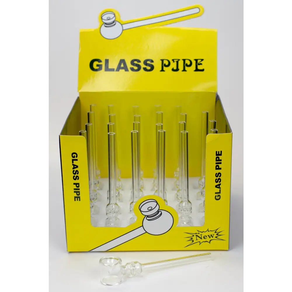 5.5" Glass tube pipe TP002 Box of 24_0