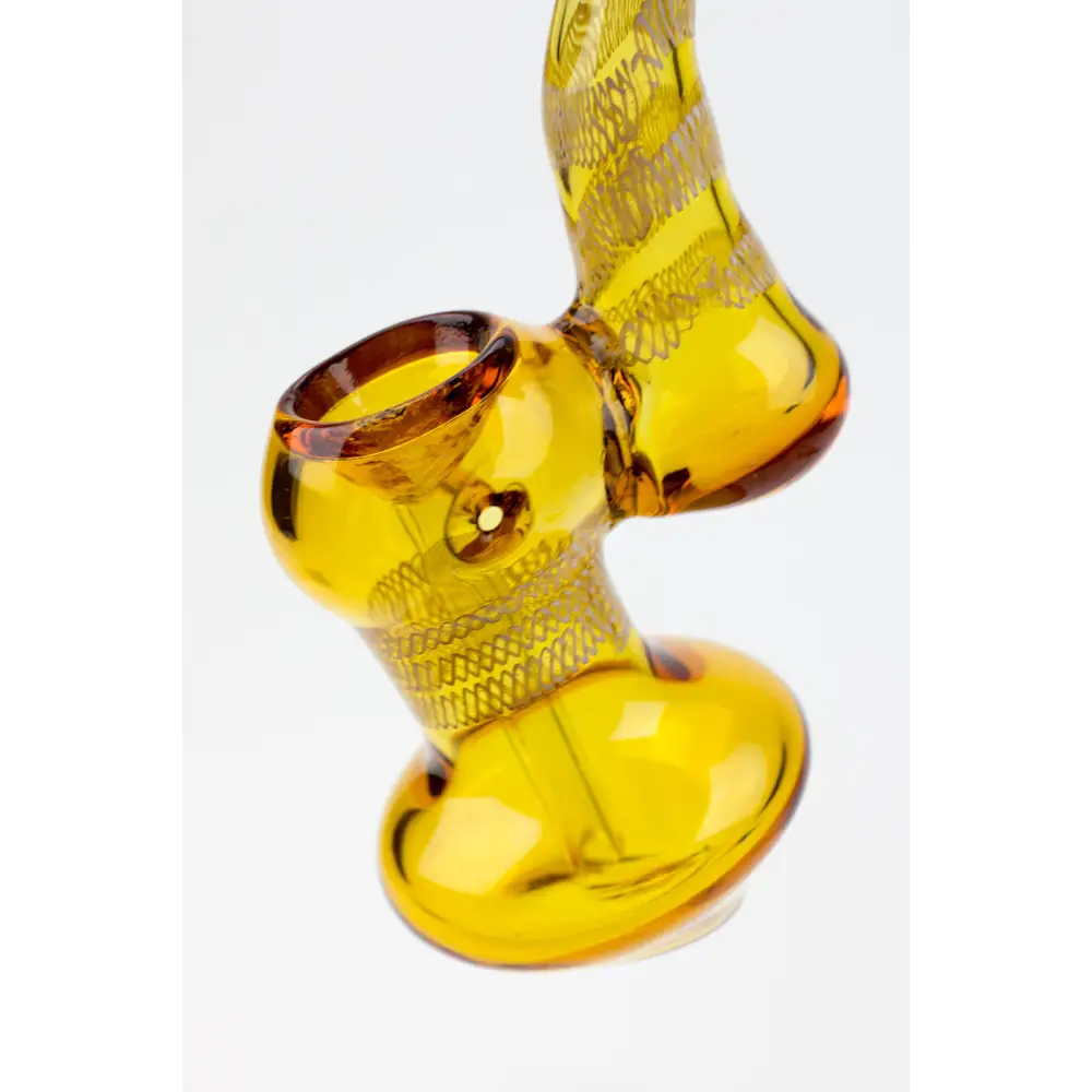 5.5" Single chamber middle stripe bubbler-Assorted_3