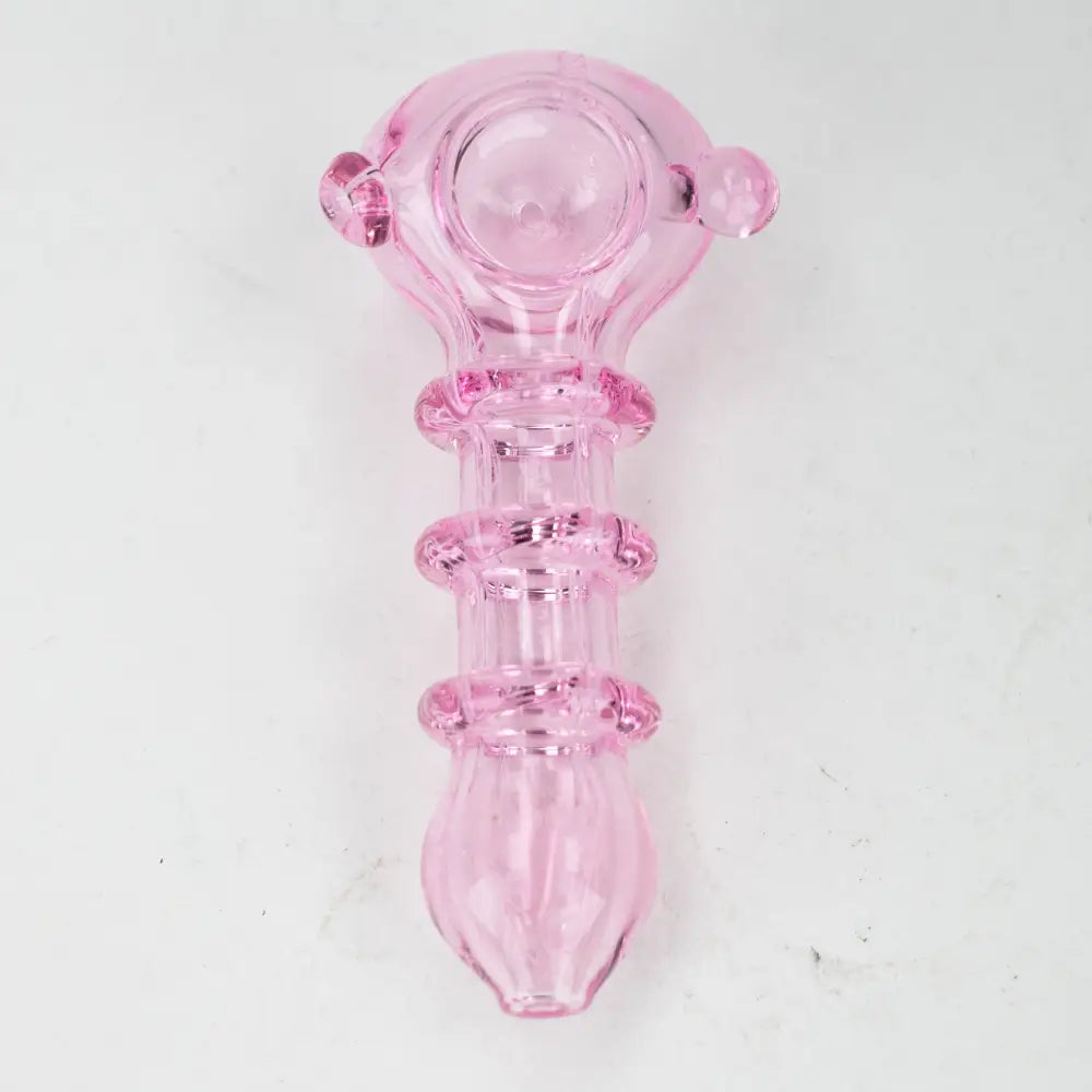 5" Delux pink tube Hand Pipe [10934]_3