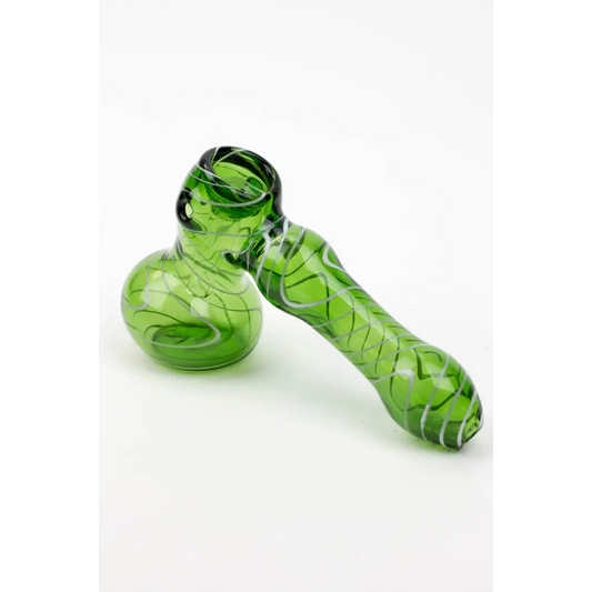 5" Single chamber Hammer bubbler-Assorted_0