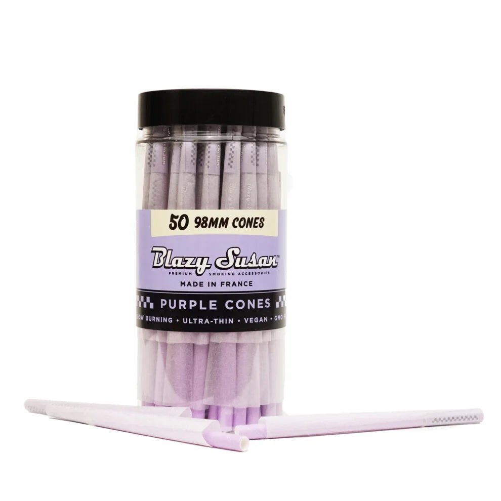 Blazy Susan | Purple 98mm Pack of 50_1