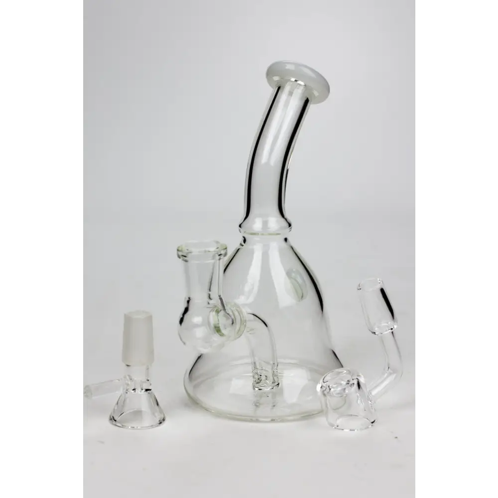 6" 2-in-1 fixed 3 hole diffuser bell bubbler_9