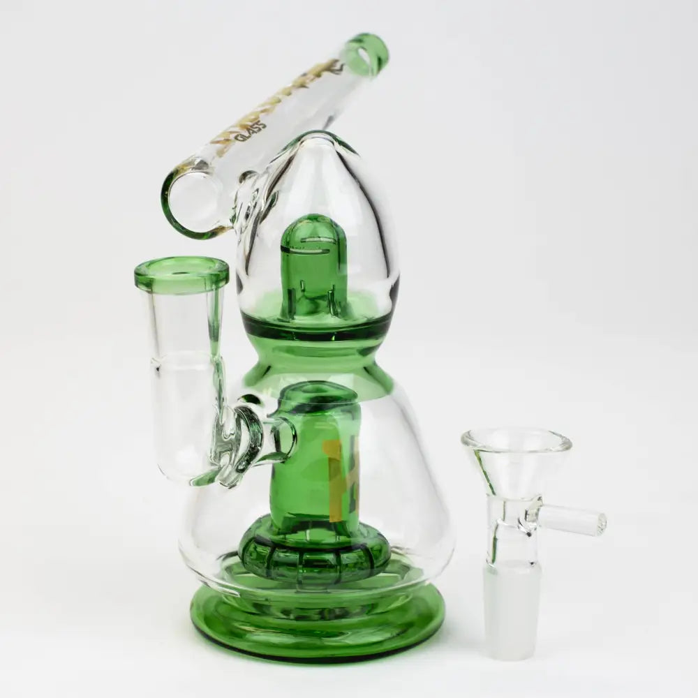 6.5" HAZE glass water bong [HZ091]_8